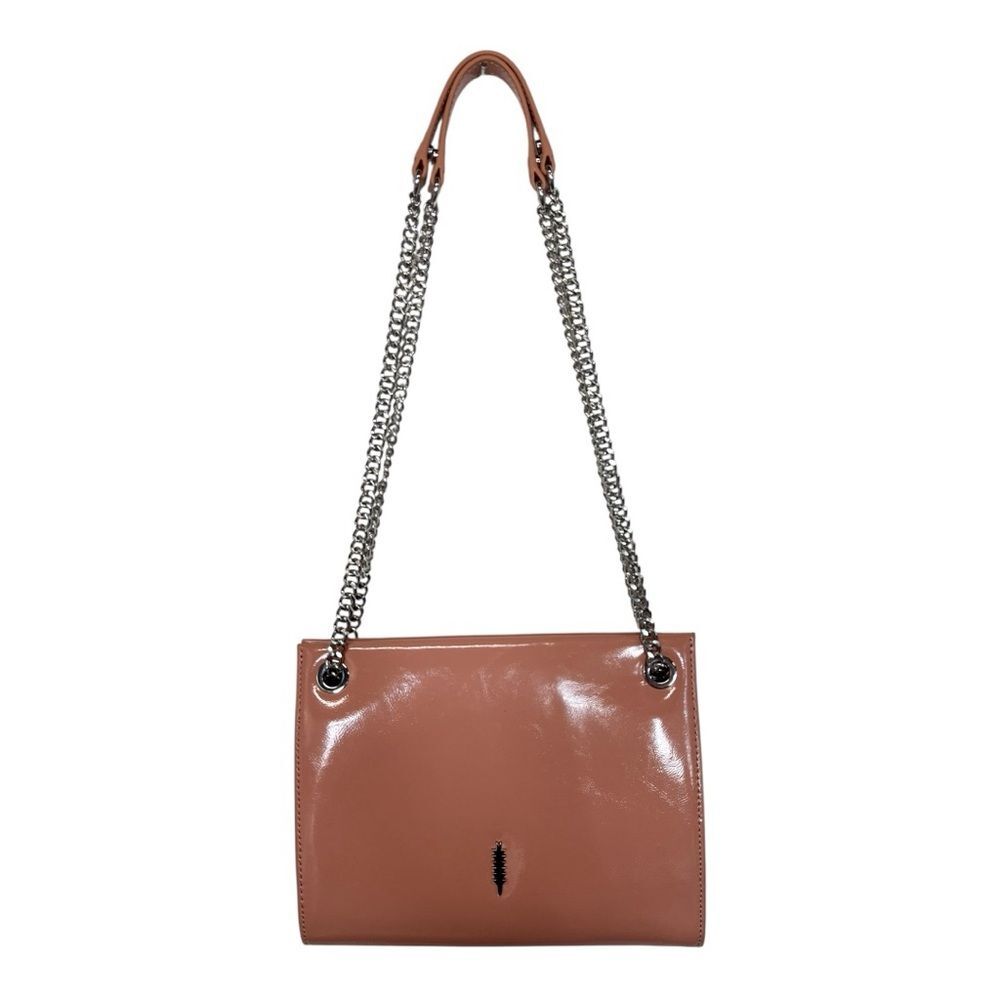Thacker | Gold leather convertible shoulder crossbody‎ bag